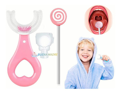 Cepillo Dental Infantil 360° En Forma De U
