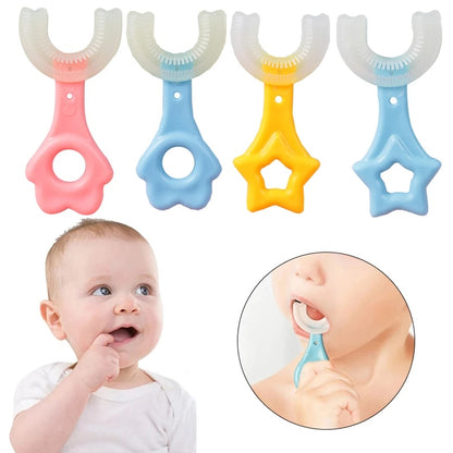 Cepillo Dental Infantil 360° En Forma De U
