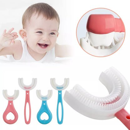 Cepillo Dental Infantil 360° En Forma De U