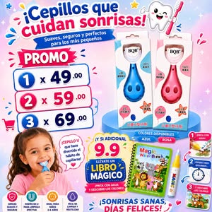 CEPILLO DENTAL INFANTIL 360° EN FORMA DE U